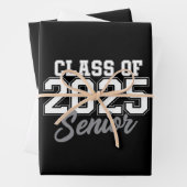 Klasse von 2025 Vorstand bis zur Schule 2025 Vinta Geschenkpapier Set (Beispiel)