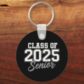 Klasse von 2025 Vorstand bis zur Schule 2025 Vinta Schlüsselanhänger (Vorderseite)