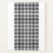 Klasse von 2026 Grad Senior School Spirit Karo Fun Planer (Rückseite)