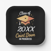Klasse von 2026 im Gange Personalisiert Pappteller (Vorderseite)