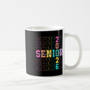 Klasse von 2026 Senior 2026 Zurück zur Schule 2026 Kaffeetasse