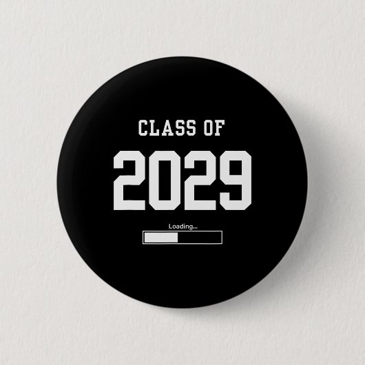 Klasse von 2029 Studienanfänger Künftige Oberstufe Button (Vorderseite)