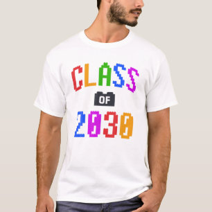 KLASSE von 2030 Kids Bricks Toy Vierte Klasse Schu T-Shirt