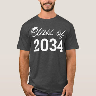 Klasse von 2034 wächst mit meinem Abschluss V T-Shirt