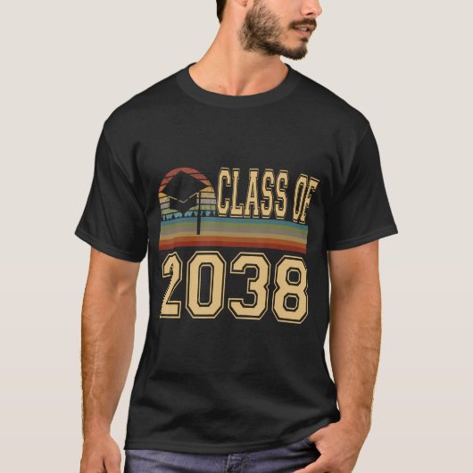 Klasse von 2038 wächst mit meinem Shirt (Vorderseite)