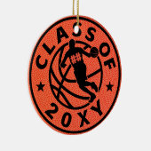 Klasse von 20?? Basketball Keramikornament (Rechts)