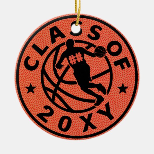 Klasse von 20?? Basketball Keramikornament (Vorne)