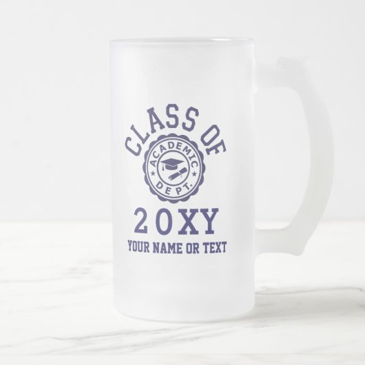 Klasse von 20?? mattglas bierglas (Rechts)