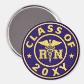 Klasse von 20?? RN (Krankenpflege) Magnet (Vorderseite/Rückseite)