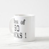 Klasse von '90 Felsen! Tasse (Vorderseite Links)
