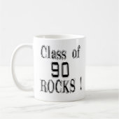Klasse von '90 Felsen! Tasse (Links)