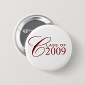 Klasse von Abschluss 2009 Button (Vorne & Hinten)