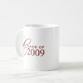 Klasse von Abschluss 2009 Kaffeetasse (Vorderseite Links)