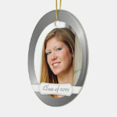 Klasse von Abschluss-Andenken 2014 mit Ihrem Foto Keramik Ornament (Links)