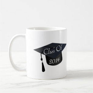 Klasse von Abschluss-Kappe 2014 Kaffeetasse