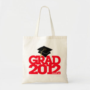 Klasse von Abschluss-Rot-Tasche 2012 Tragetasche