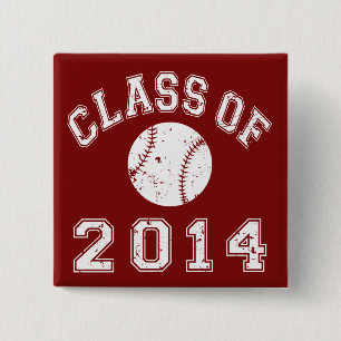 Klasse von Baseball 2014 Button