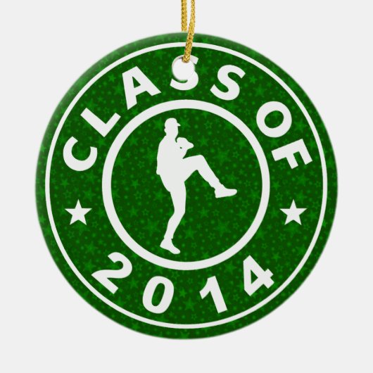 Klasse von Baseball 2014 Keramik Ornament (Vorne)