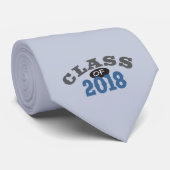 Klasse von Blau 2018 Krawatte (Gerollt)