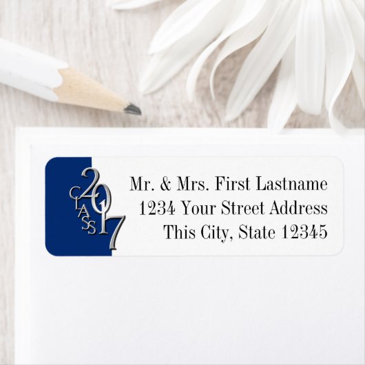 Klasse von Blue Silver 2017 Abschluss (Insitu)