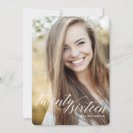 Klasse von Foto-Abschluss-Party Einladung 2016