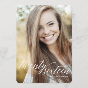 Klasse von Foto-Abschluss-Party Einladung 2016