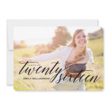 Klasse von Foto-Abschluss-Party Einladung 2016