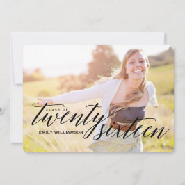 Klasse von Foto-Abschluss-Party Einladung 2016