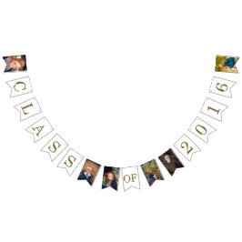 Klasse von Foto-Gold 2016 und Weiß Wimpelkette