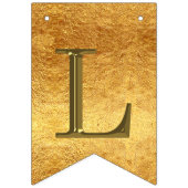 Klasse von Foto-Imitat-Goldfolie 2016 Wimpelkette (Dritte Fahne)