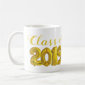Klasse von Gold 2019 steigt Tasse für Absolvent im (Links)