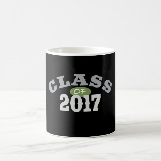 Klasse von Grün 2017 Kaffeetasse (Mittel)