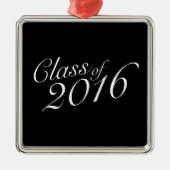 Klasse von Highschool 2016 Absolvent Ornament Aus Metall (Vorne)