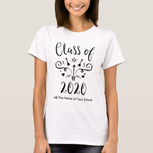 Klasse von Highschool 2020 Abschluss T-Shirt