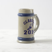 Klasse von Leichtathletik 2014 Bierglas (VorderseiteRechts)