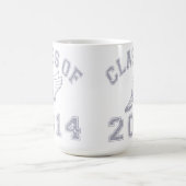 Klasse von Leichtathletik-Grau 2014 2 Kaffeetasse (Mittel)