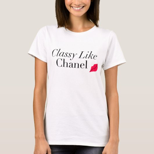 Klasse wie Chanel Classic T-Shirt (Vorderseite)