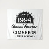 Klasse-Wiedersehen Jährliche Auflage Wandteppich (Vorderseite (Horizontal))