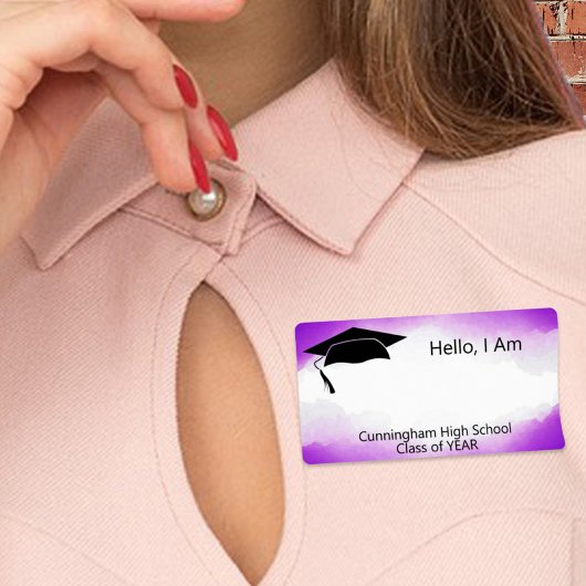 Klasse Wiedersehen Lila Farbe