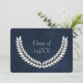 Klasse Wiedersehen mit Silver Laural Einladung (Stehend Vorderseite)