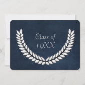 Klasse Wiedersehen mit Silver Laural Einladung (Vorderseite)