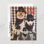 Klasse Wiedersehen Postkarte/Einladung Einladungspostkarte (Vorne/Hinten)