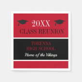 Klasse Wiedersehen! STELLEN SIE IHRE Wiedersehen N Serviette (Vorderseite)