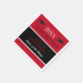 Klasse Wiedersehen! STELLEN SIE IHRE Wiedersehen N Serviette (Ecke)