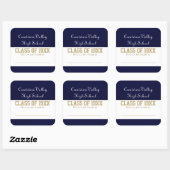 Klasse Wiedersehen-Tag-Aufkleber! Quadratischer Aufkleber (Blatt)