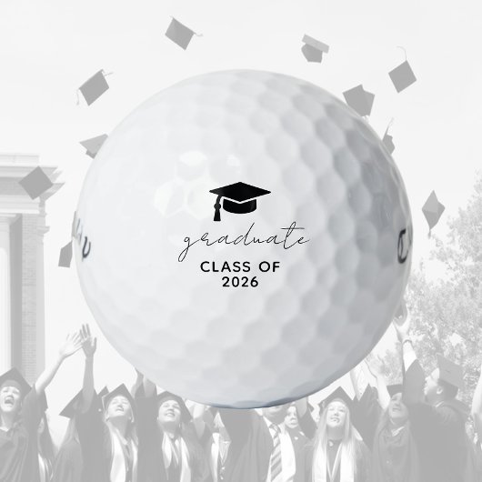 Klasse YY Graduate Cap & Tassel Golfball