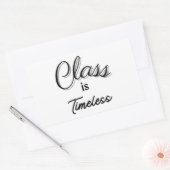 Klasse: Zeitloser Sticker (Umschlag)