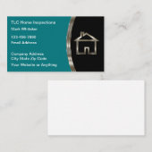 Klasse-Zuhause-Inspektionen Visitenkarte (Vorne/Hinten)