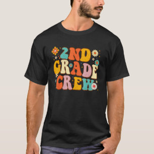 Klasse Zweite Besatzung Hippie Groovy 2. Klasse Zu T-Shirt