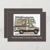 KlasseC Camper-RV-Magnete Einladung (Vorne/Hinten)